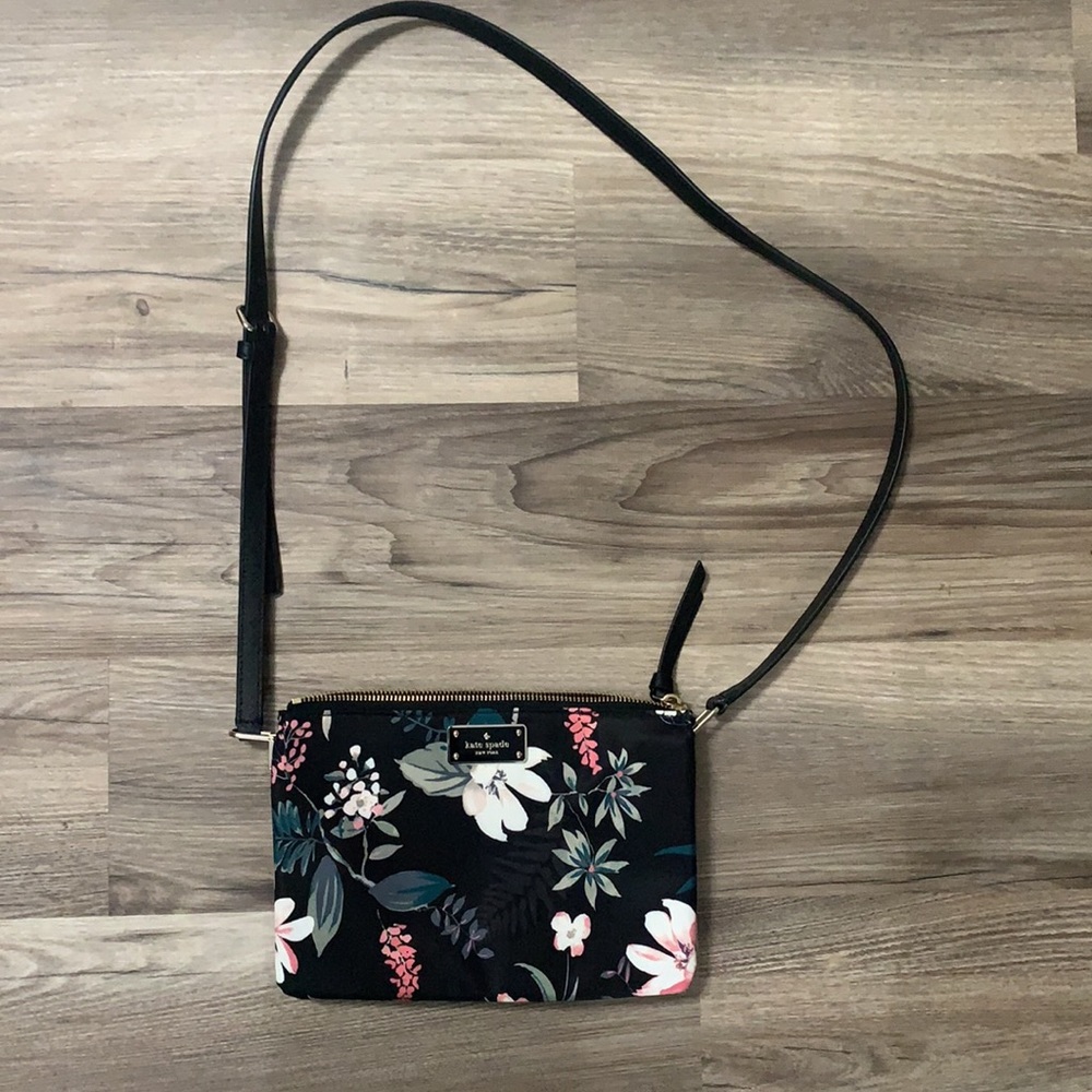 Kate Spade floral crossbody purse